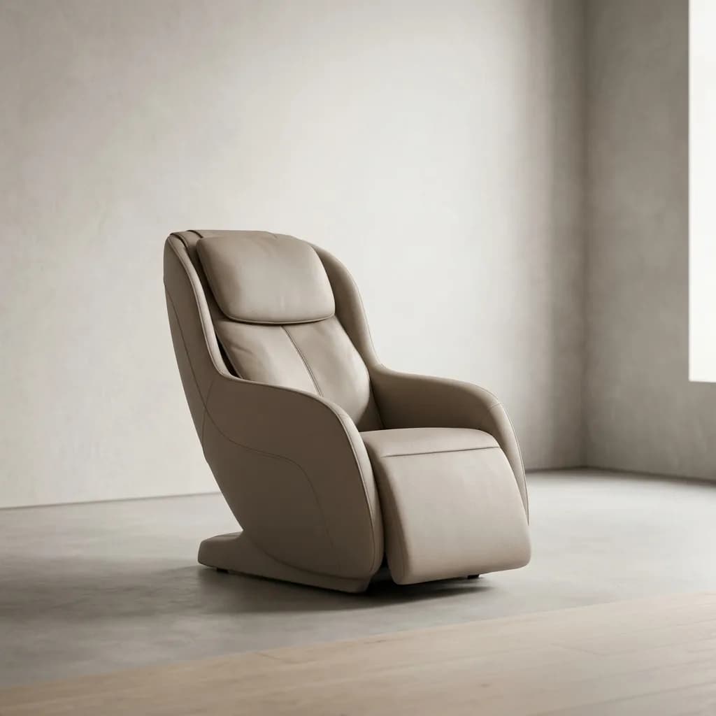 Massage chair in a calm room