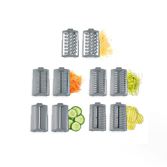 Electric Slicer and Grater from the side